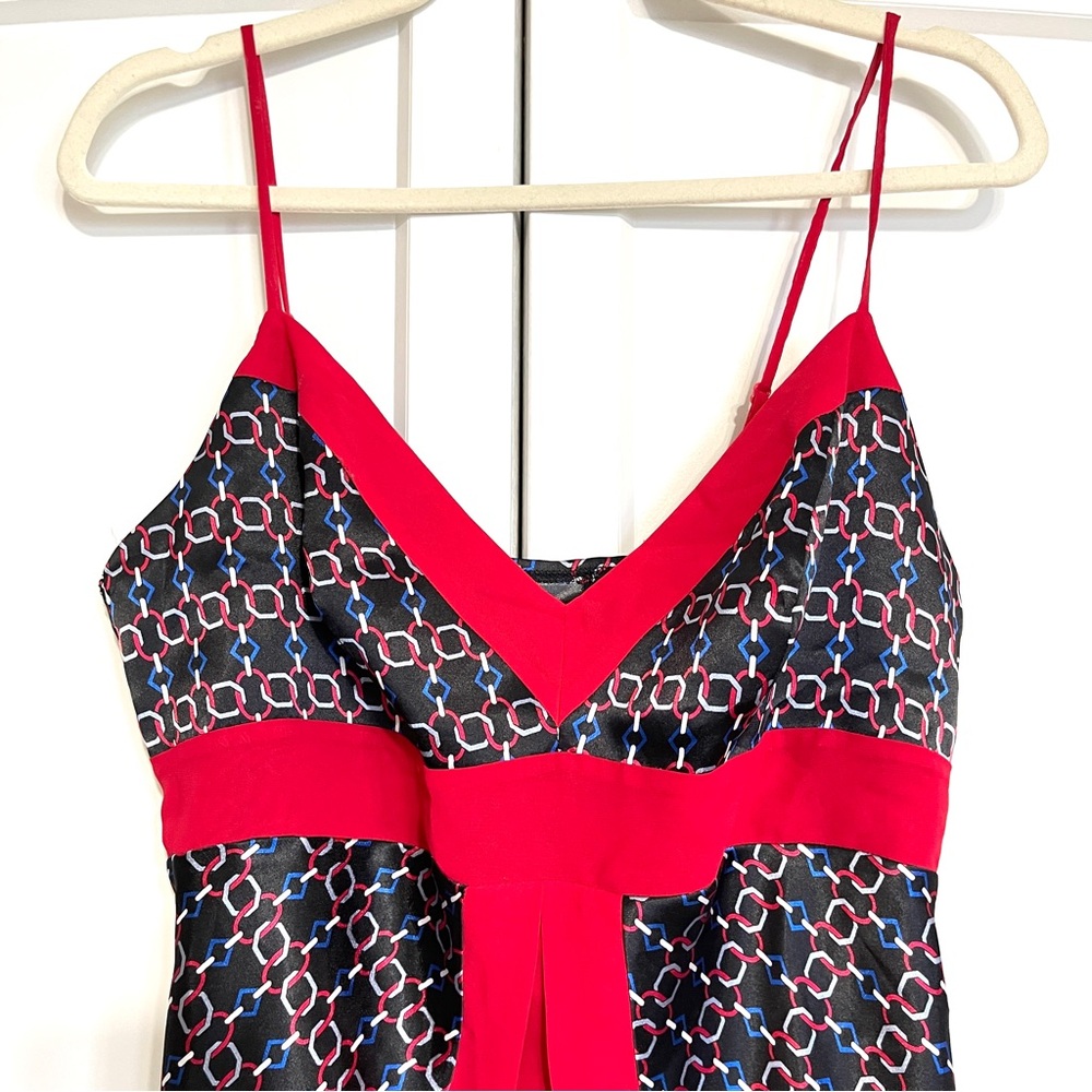 Bisou Bisou Black & Red Bustier Camisole – Vintage Y2K Bombshell Style - Picture 7 of 11